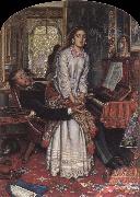 William Holman Hunt the awakening conscience oil painting picture wholesale